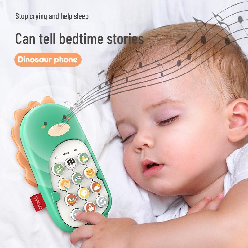 Dinosaur Vibration Phone: Baby Educational Toy