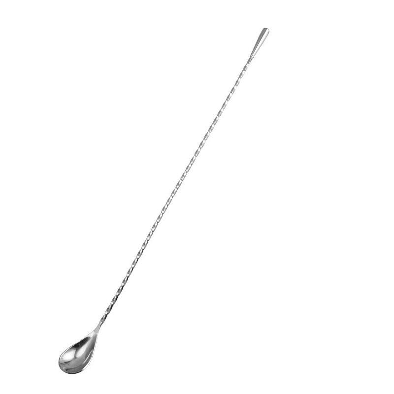 Míchací lžíce z nerezové oceli 304 na koktejly a mléčný čaj