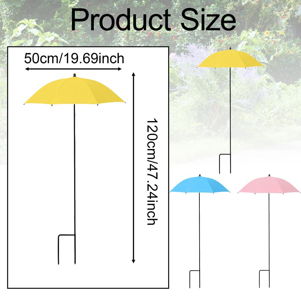Plant Umbrella Plant Protection Umbrella for Garden Beds Yard Planters Pot Outdoor Plants Sunshade Umbrella Convenient