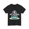 Santa In Ufo Spaceship Fun Holiday T Shirt