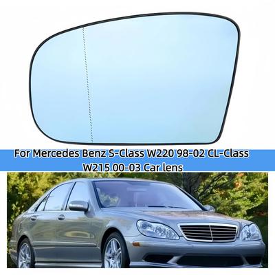 Auto Seitenheizspiegelglas Rückspiegelglas Links / Rechts für Mercedes Benz S-Klasse W220 98-02 CL-Klasse W215 00-03 Autoglas