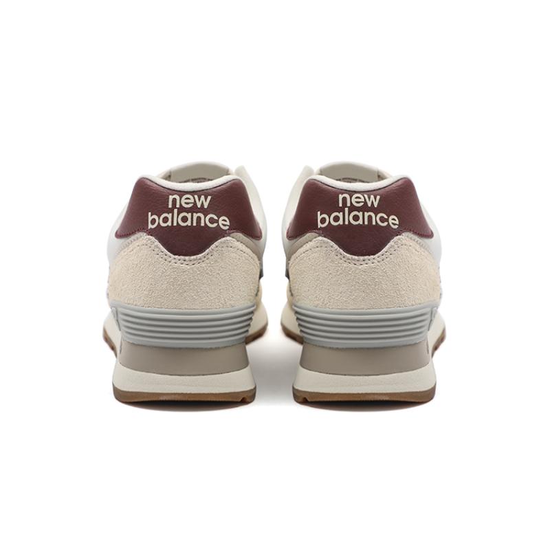 New Balance 574 Moonbeam Burgundy Women's Sneakers WL574RCF