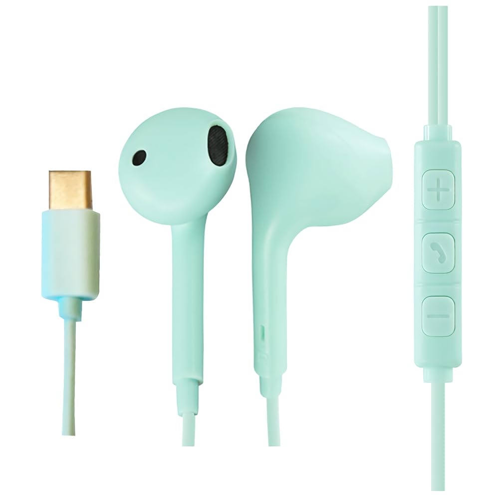 

Access Fit Connection Earphone Green Type-C AH-c88 зелений