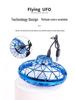 UFO Gesture Sensing Hovering Aircraft: Long Battery Life Remote Control Flying Saucer Toy for Kids