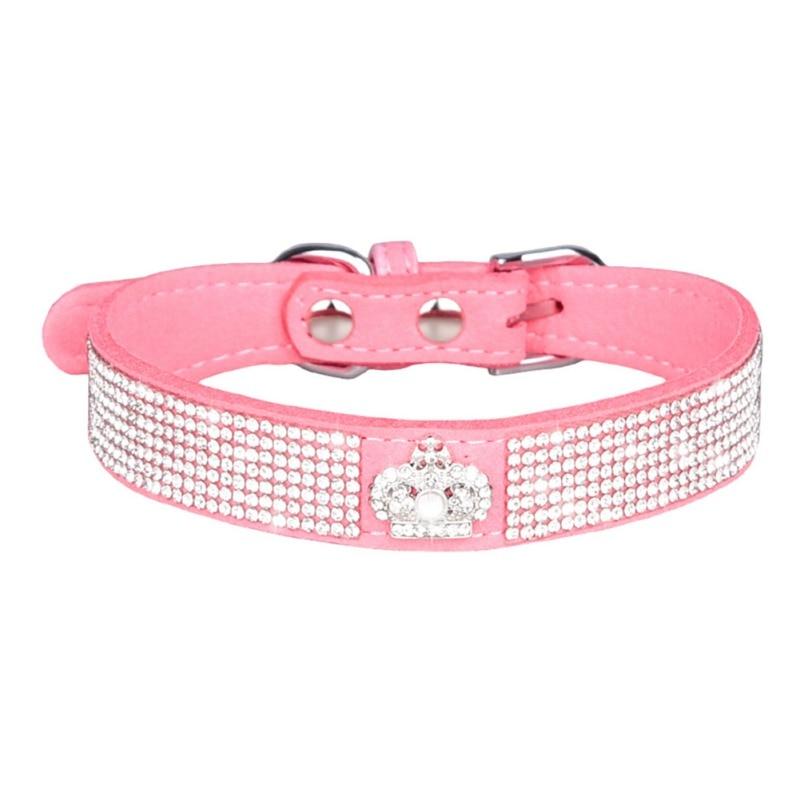 diamond studded cat collar