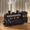 Vintage Train Ultrasonic Air Humidifier with Remote Control Fine Mist Quite 300ML Essential Oil Diffuser for Home Christmas I7Z7