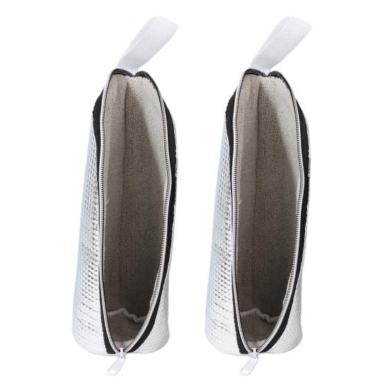 Baby Bottle Insulated Bag Aluminum Foil Thermal Carrier with Handle 3-Layer Thickened Bottle Pouch for Hot Cold Storage