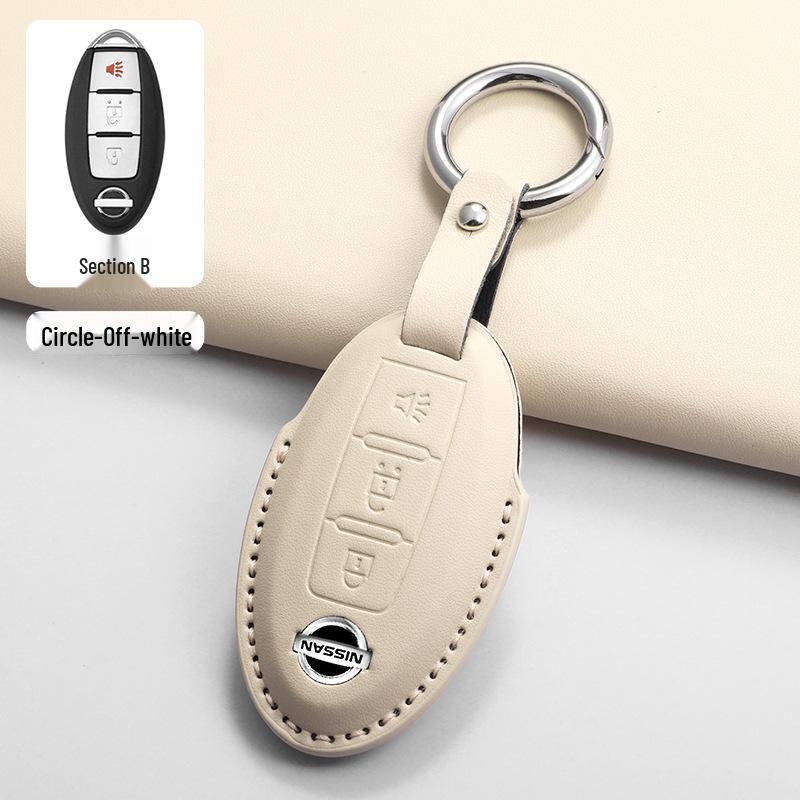 Pinke Schlüsselhülle für Nissan Patrol Y62 5-Tasten Smart-Schlüssel (2018-2019)