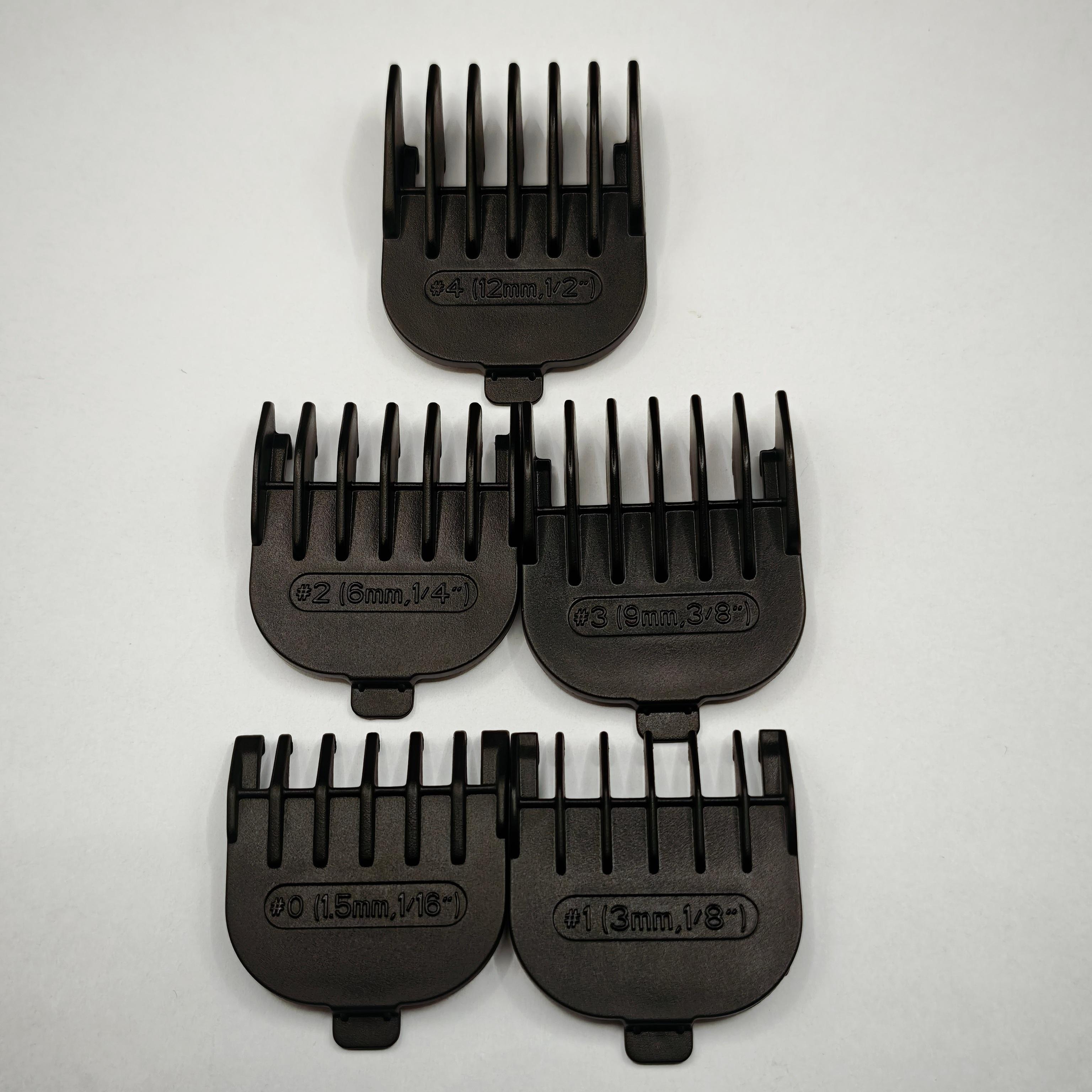 

1.5mm 3mm 6mm 9mm 12mm Guide Comb Set For Remington Trimmer PG5000 PG6000 PG6110 PG6111 PG6130 PG6137 PG6150 PG6154 PG6160 1.5mm 3mm 6mm 9mm 12mm чёрный