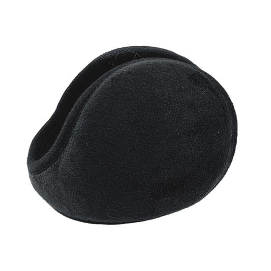 

Winter Earmuffs Dual-Color Soft Fleece Lined Warm Ear Muffs Cold Weather Adjustable Headband Earmuffs A чорний