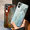 Case for Vivo Y52S Y93 Y71 Y91 V21E V23 V27 Y75 Y81 V29 Y53S Y50 Y95 V25 V30 Y51S Y78 Phone Cover Retro Rust Marks