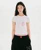 Seupao [Rilakkuma] Schlank geschnittenes Kurzarm-T-Shirt (Weiß)_Sprlg25U23