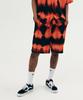 F8KE CHEMICAL CLUB Orange Flame Shorts