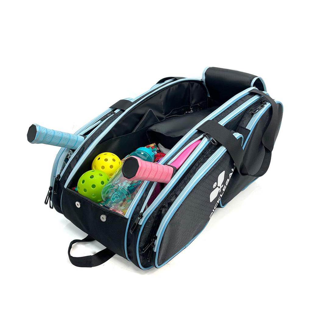 2025 Portable Sports Bag for Badminton, Tennis & Pickleball - Fits 2 Rackets, Handheld, Large-Capacity, Down Cotton