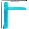 Plastic Dough Scraper Set Multifunctional Kitchen Scraper Baking Tool for Dough Cake Cream and Food Preparation