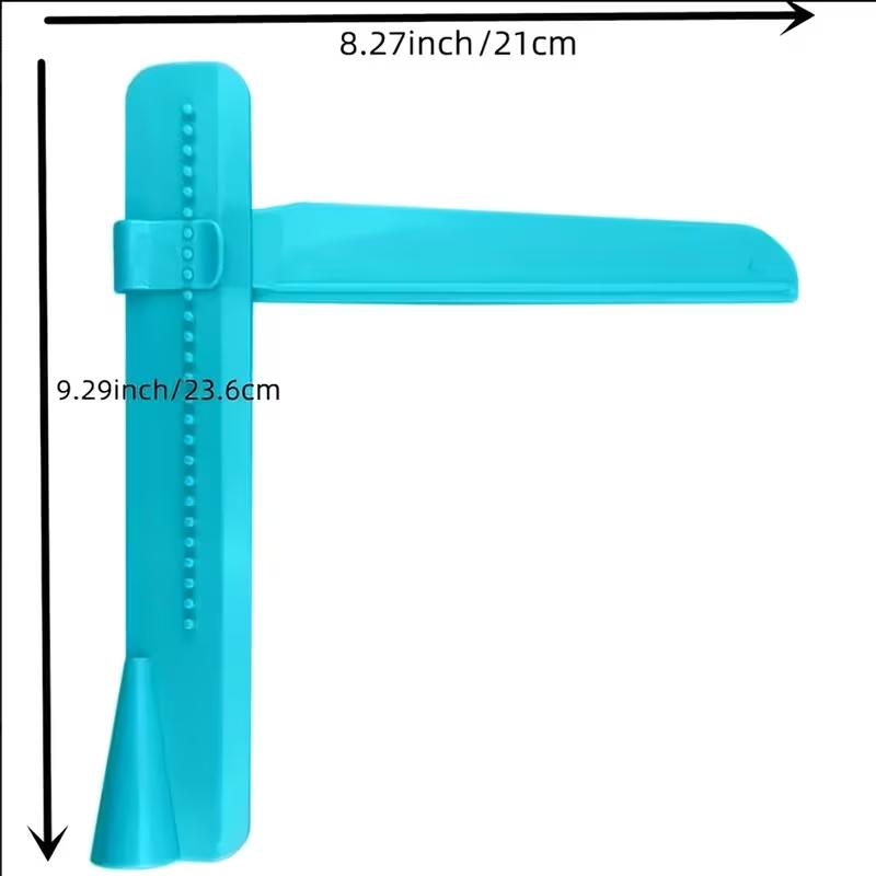 Plastic Dough Scraper Set Multifunctional Kitchen Scraper Baking Tool for Dough Cake Cream and Food Preparation