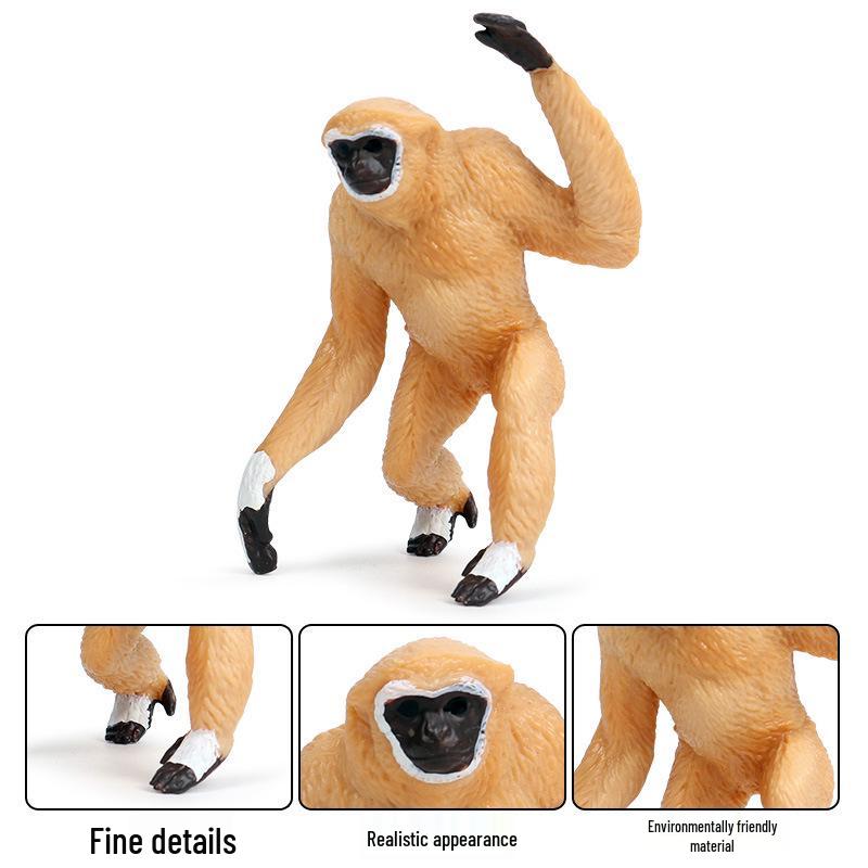 Children's Cognitive Simulation Primate Model: Gorilla & Golden Snub-nosed Monkey Wildlife Toy