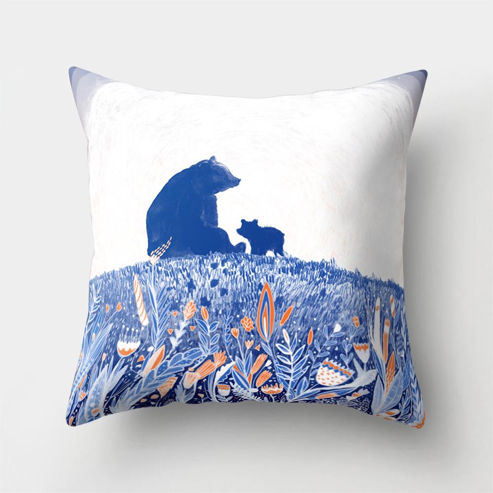 Sofa Pillowcase Car Cushion Creative Home Office Pillow Polyester