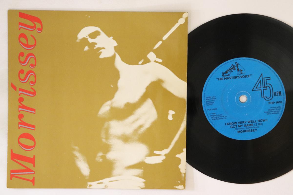 

7inch Record MORRISSEY - Suedehead POP1618 His Master s Vo 1988 UK Rock Used