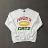 26 American Streetwear Graphic Print Crewneck Sweatshirt Loose Fit Teens