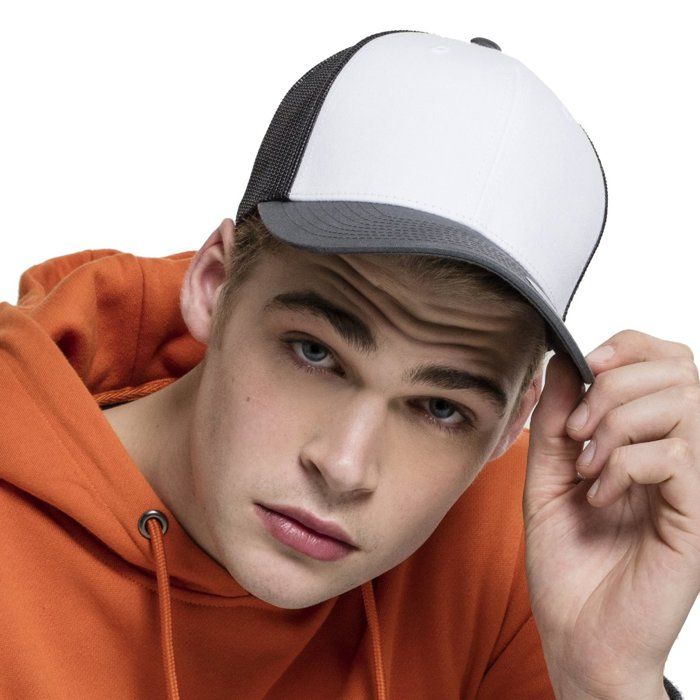 Flexfit Homme Casquettes / Casquette Trucker Mesh Retro Colored Front