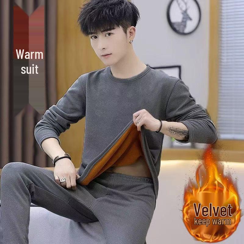 Men's and Women's Winter Thermal Underwear Long Johns Set