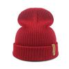 Warm Lined Winter Hat Unisex Stretchy Knitted Hat Cold Weather Warm Hat for Running or Casual Wear