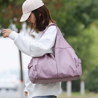 Sports Bag for Women Gym Bag Sports Handbag Waterproof Gym Duffle Bag with Shoes Compartment and Waterproof Wet Pockets