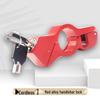 Anti-Theft Motorcycle Brake & Throttle Lock with Alarm