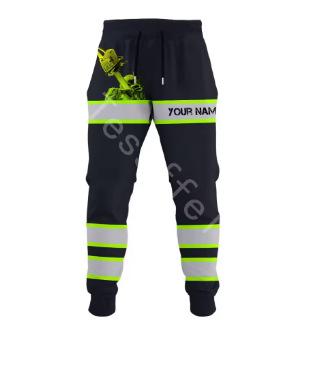 Tessffel Logger Custom Name Lumberjack 3D Printing Casual Men s New Fashion Street XXS