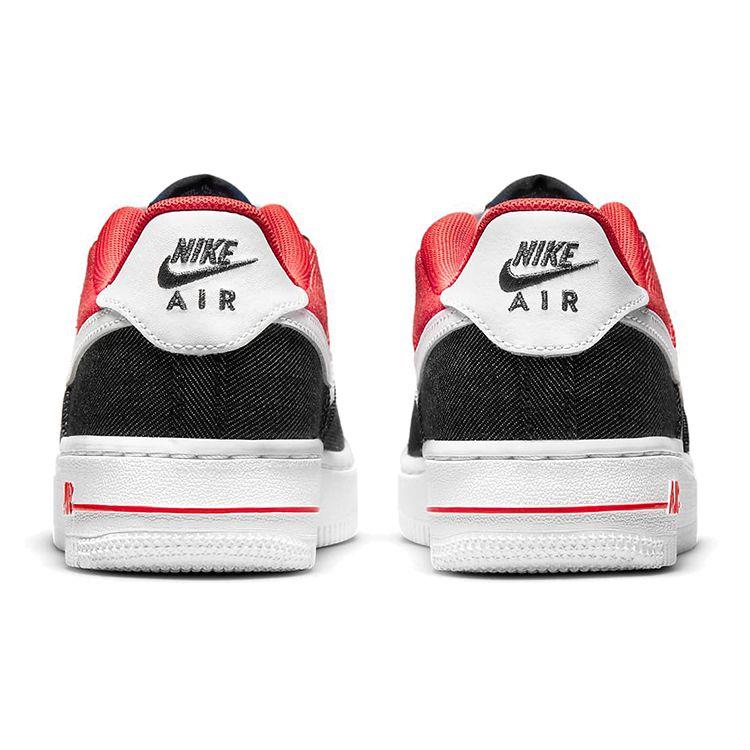 Nike Air Force 1 LV8 GS Kids White Navy Red DJ5180-100
