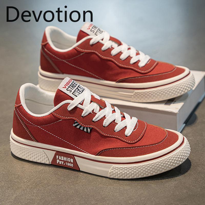 New Men's Leather Shoes, Casual Shoes, Versatile Thick-soled Sports Shoes Devotion