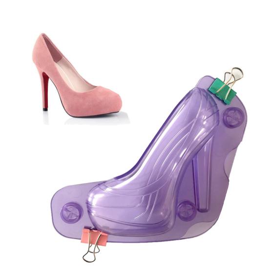 3D hohe Schokoladen-Backen-Absätze, lustige Süßigkeiten-Dekorationsform, Süßwaren-Werkzeug