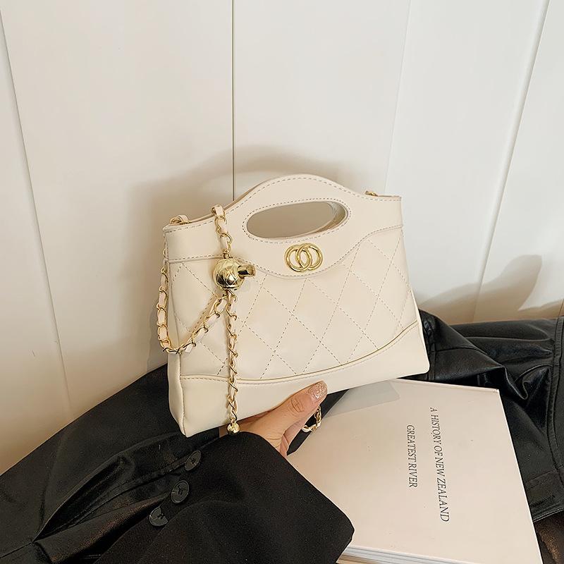 

Сумка-сумка Niche Design 2024 года, осень-зима, новая высококачественная универсальная сумка-мессенджер с бриллиантами белый