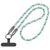 Portable Mobile Phone Lanyard PD240W Charging Cable, 2 in 1 USB Type C Data Cord Quick Charging Cable for Travel