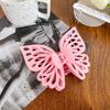 Extra Large Hair Claw for Women Crab Clips Hollow Butterfly Hairpin Hair Clip Acrylic Bath Barrettes for Girls Hair Accessories