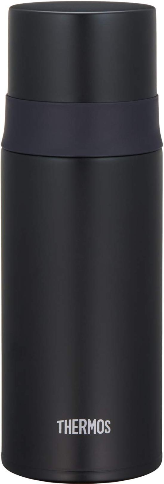 

Thermos Water Bottle Stainless Steel Slim Bottle Matte Black 350ml FFM-351 MTBK