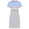 Lazy Jacks Womens/Ladies Striped T-Shirt Dress