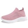 2025 New Men's and Women's Sports Shoes Popcorn Mesh Running Shoes Fly-woven Lightweight Breathable Large-size Running Shoes