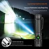 High-Power Aluminum LED Flashlight: Rechargeable Long-Range, Fixed Focus, Super Bright Outdoor Lighting