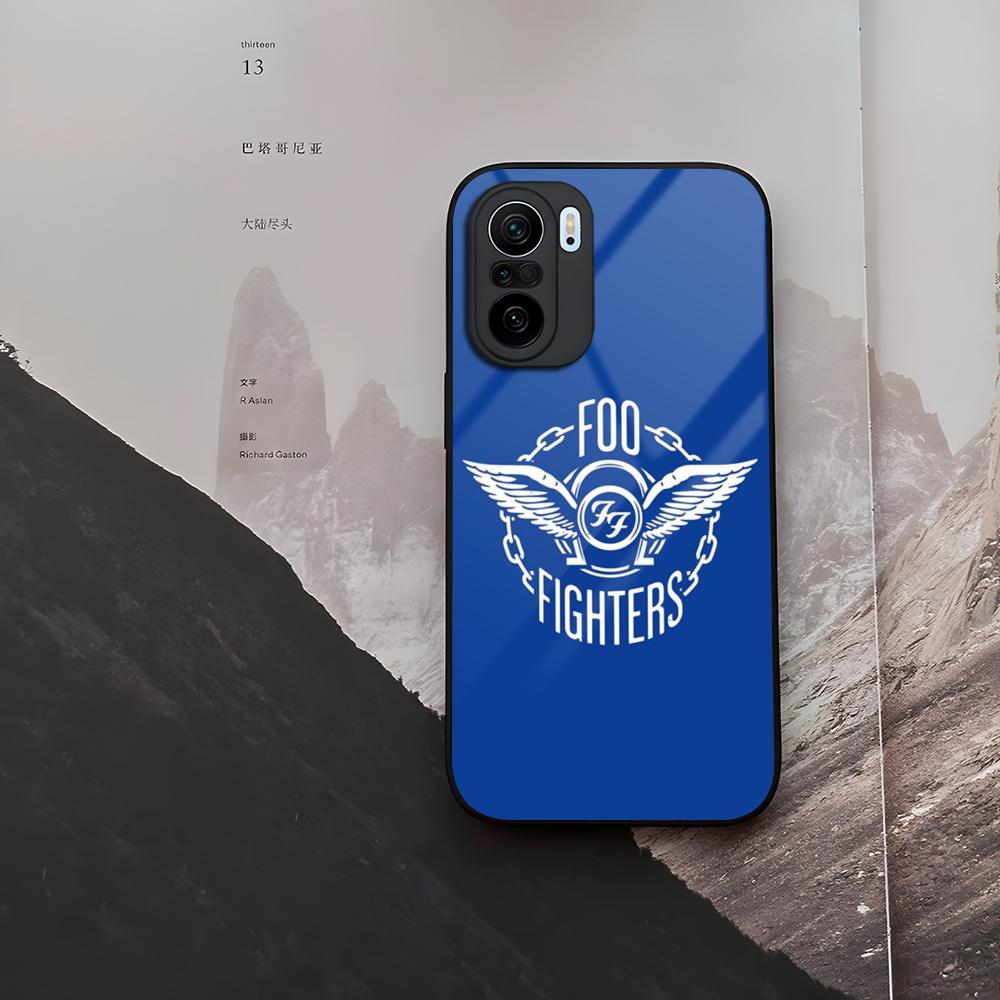 Foo Fighters Rock Music Phone Case Tempered Glass For Xiaomi 15 14 12 Lite Pro 13 11t Lite POCO M6 M5 X6 X5 X3 F5 F6 Pro Cover