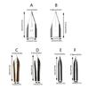 10Pcs Fountain Pen Replacement Nibs Interchangeable Metal Fountain Pen Tip For Copperplate Script Writing and Sketching