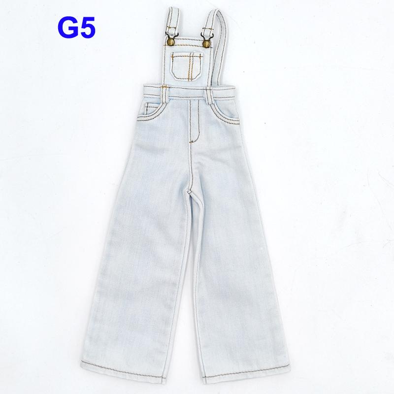 

Для куклы Блайз Одежда Джинсы на лямках для кукол Ob24 Ob22 Azone Наряд Брюки