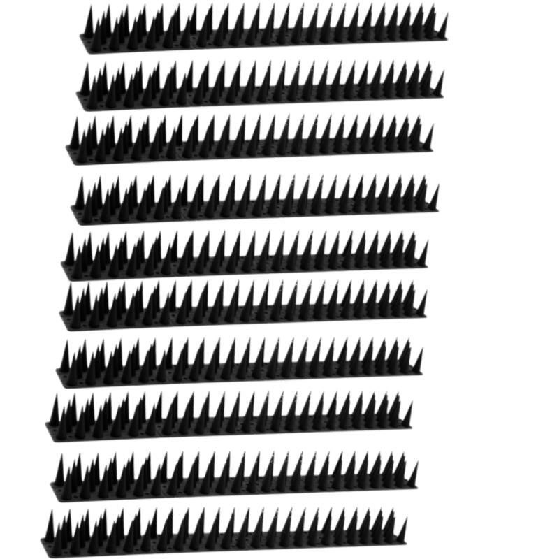 Bendable Bird Repellent Spikes Outdoor Anti Pigeon Cat Squirrel Deterrent For Garden Fence Roof Balcony Railing
