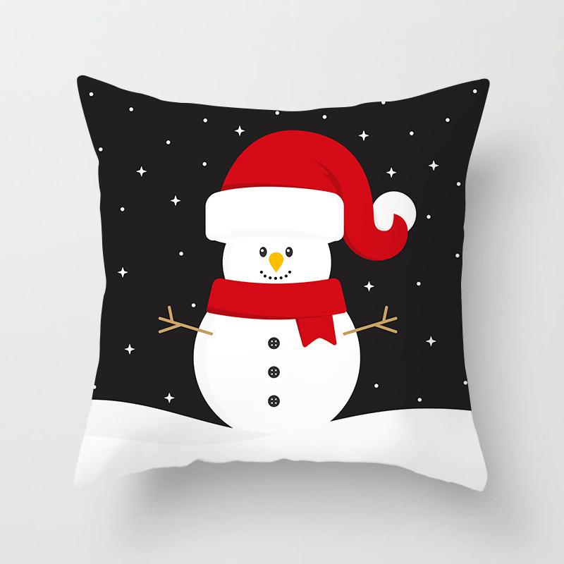 New Christmas Pillowcase Festive Home Decoration Gift Sofa Pillowcase