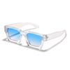 Sheen Kelly Sunglasses Rectangular Vintage Colored Lenses UV400 For Men And Women