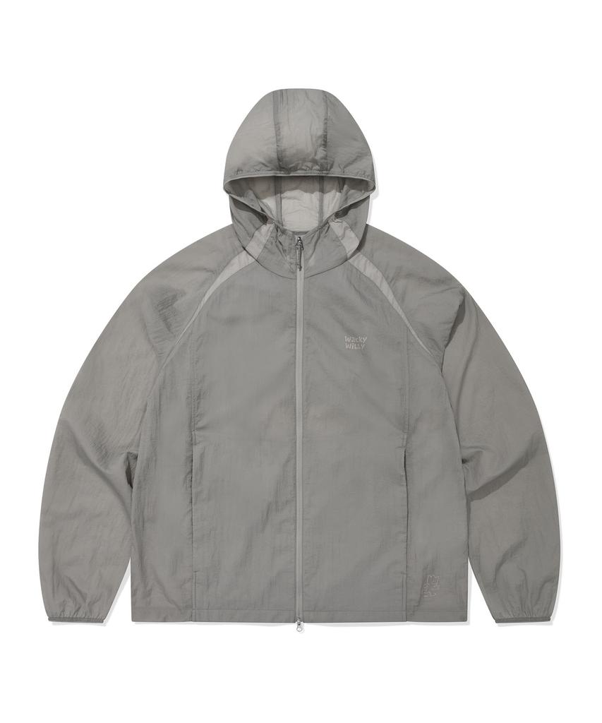 Wacky Willy City Wind Jacket Light Grey