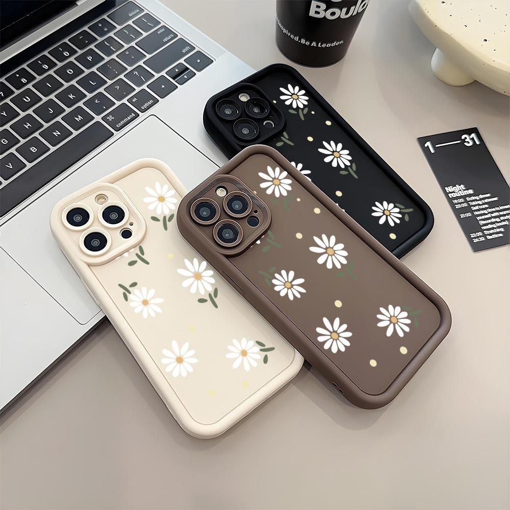Amazon Popular Small Daisy Mobile Phone Case 16 Apple 15pm Anti-drop iPhone14 Protective Case 13 Soft Case 12pm
