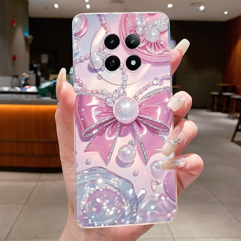 Phone Case For Realme 12 5G 12X 5G 13 5G C65 Protective Cases Realme Narzo N65 70X Capa Flower Butterfly Soft Silicone TPU Cover