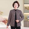 Mom's Lightweight Warm Cotton-Down Jacket for Middle-Aged & Elderly Women - Velvet-Lined Base Layer for Winter